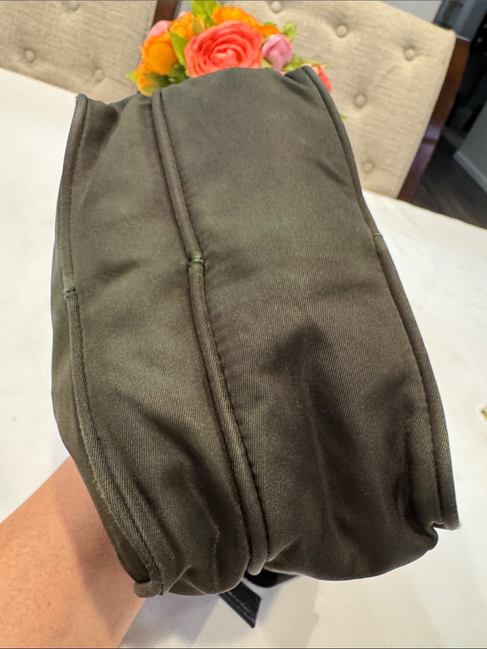 Authentic Prada Small Nylon Messenger Crossbody Bag - Picture 6 of 14
